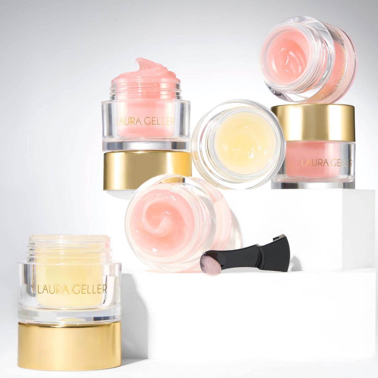 LAURA GELLER NEW YORK Hydrating Lip Mask – Deep Moisture Lip Treatment for Dry, Chapped Lips with Jojoba Oil & Shea Butter – Includes Applicator – Guava