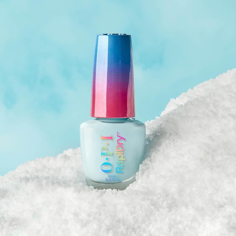 OPI RapiDry Quick Dry Nail Polish - Opaque Crème & Shimmer Winter Shades | Smudge Proof, Fast Drying in 60 Seconds