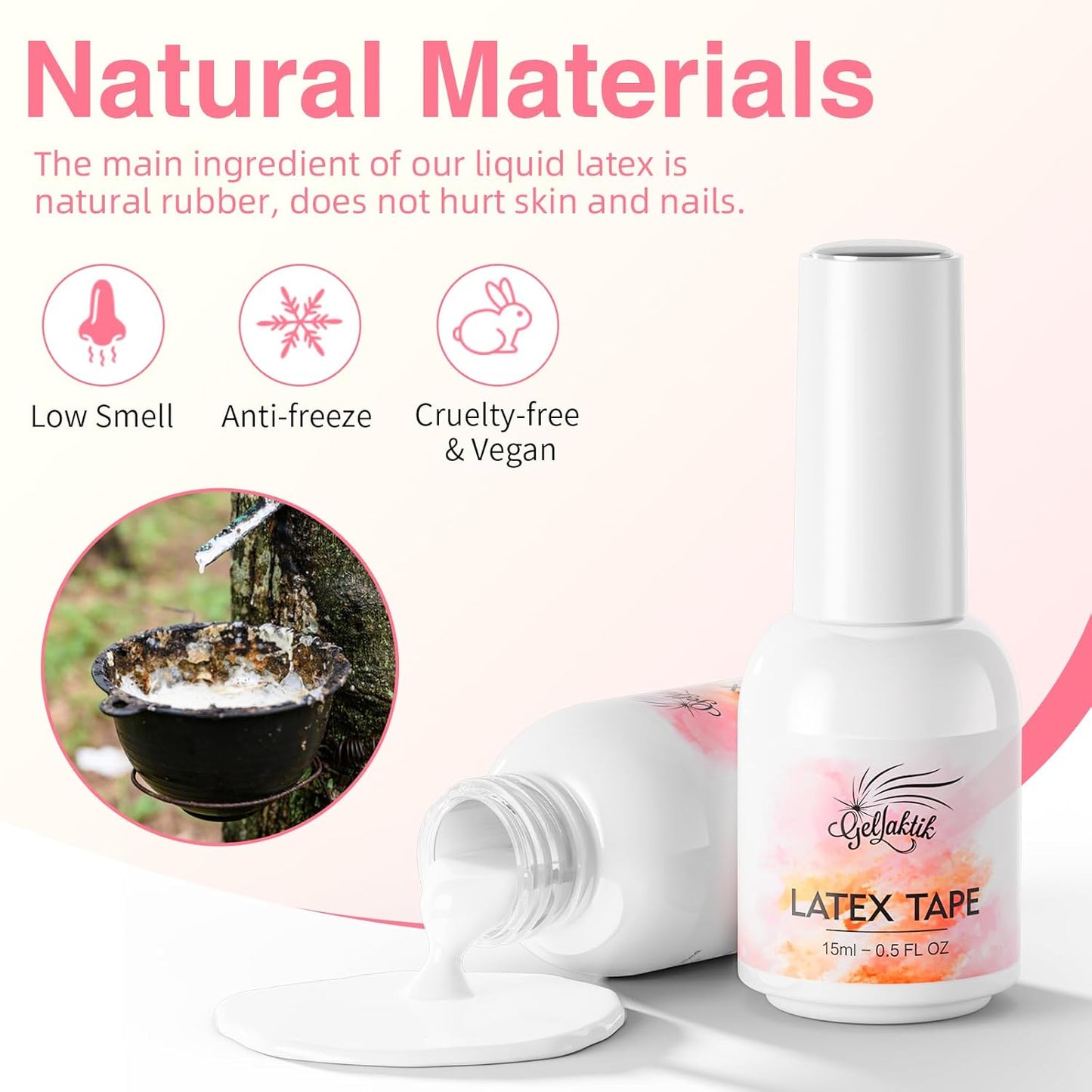 Gel Polish Remover Kit - 3 x 18ml with Cuticle Oil & Liquid Latex Tape, Fast 3-5 Min Removal