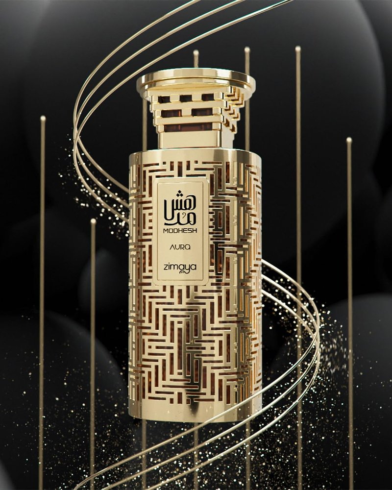 zimaya Modhesh Aura Pour Homme Eau de Parfum, 3.4 Fl Oz