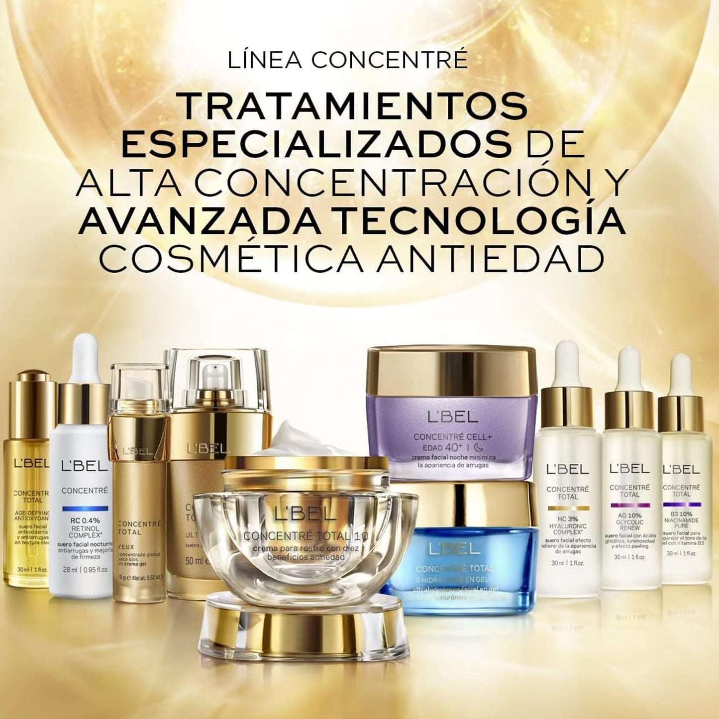 L'BEL - Concentré Total Hyaluronic Complex Anti-Wrinkle Facial Serum 30ml