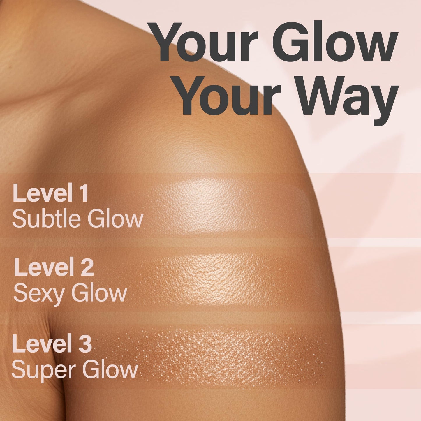 Glimmer Goddess Shimmer Body Butter with Organic Whipped Shea Butter for Hydration, Moisturizing & Silky Natural Glow - Rose Gold Sexy, 4 oz