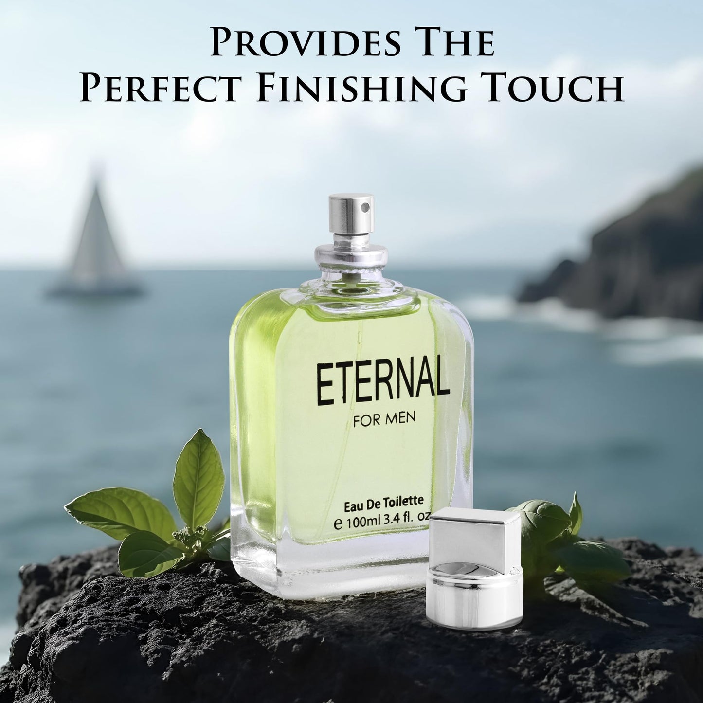 Eternal for Men - 3.4 Fluid Ounce Eau De Parfum Spray - Refreshing Citrusy & Floral Top Notes with Subtle Woody Undertones Smell Fresh All Day Long Gift for All Occasions, Parfume for Men 100ml