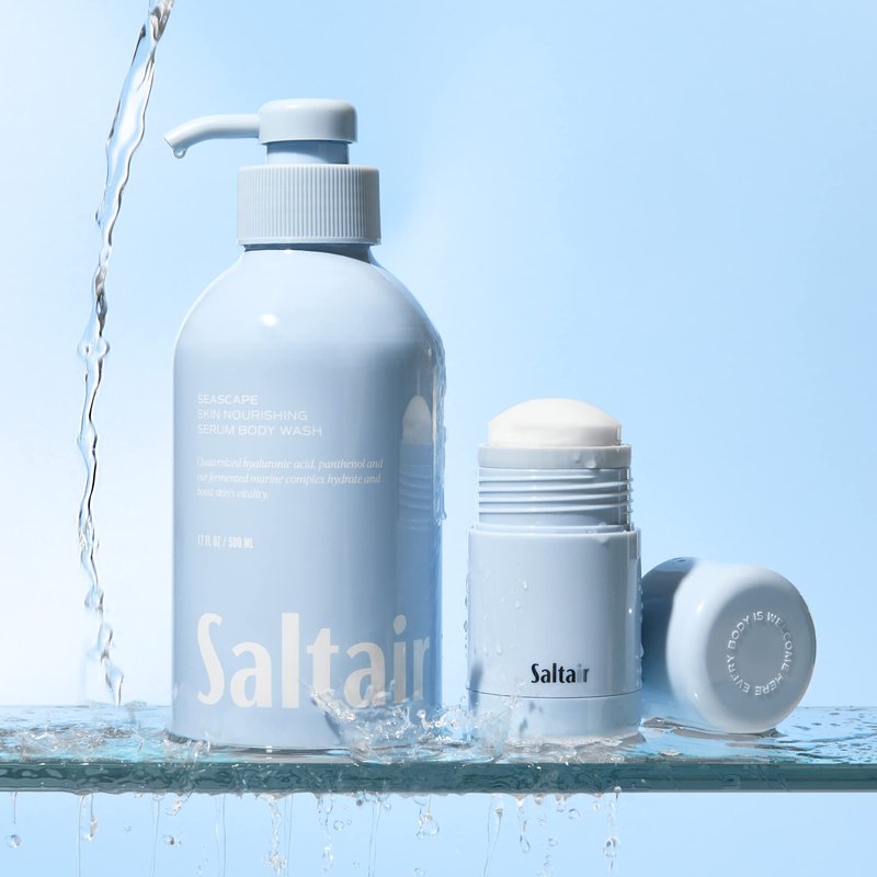 Saltair - Body Wash (Seascape) (Pack of 1), 17.0 Fl Oz