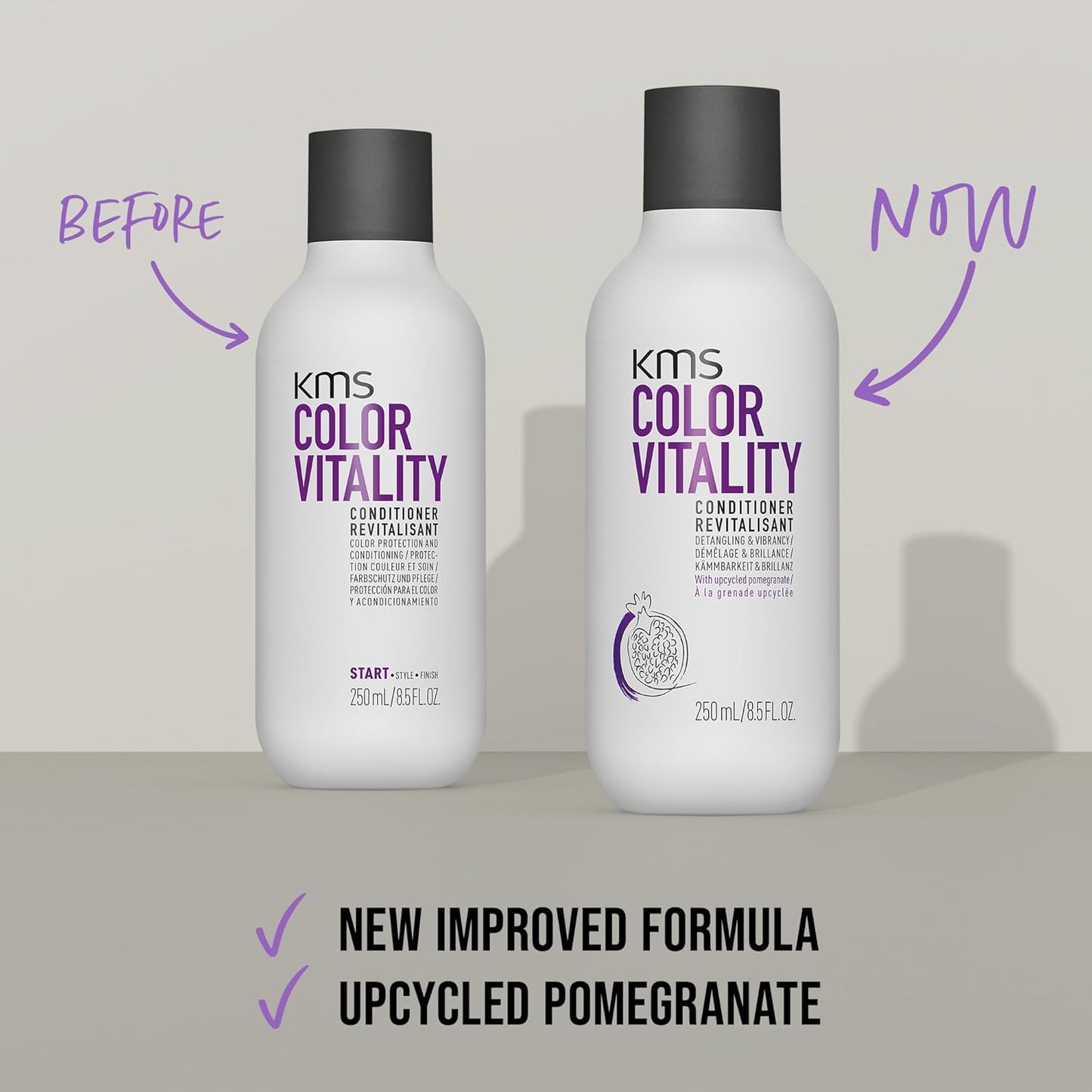 KMS ColorVitality Conditioner - Nourishing Color Protection for Vibrant Hair | 33.8 oz