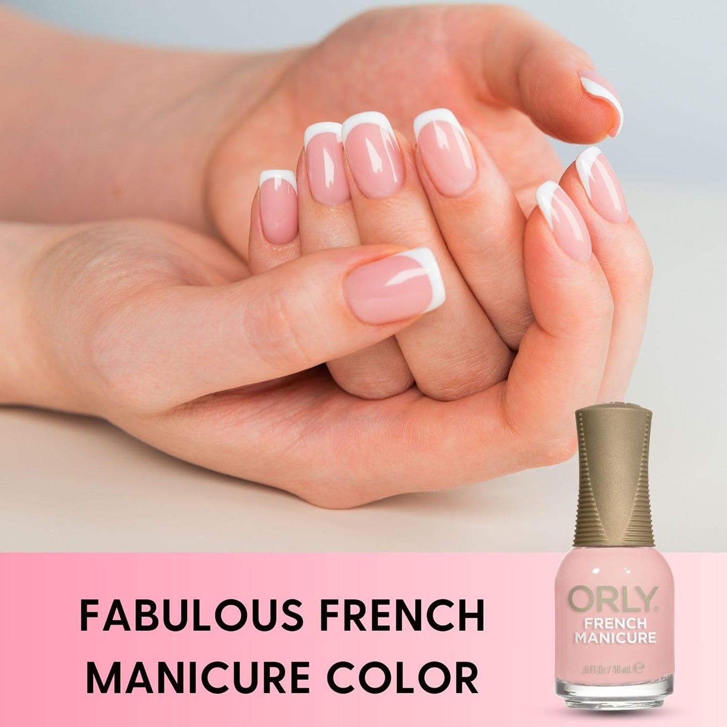Orly French Manicure Sheer Nude Nail Lacquer - 0.6 oz (Pack of 2)