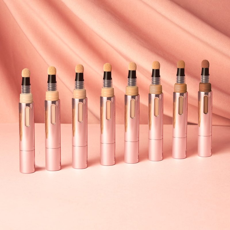 Mally Beauty - The Plush Pen Brightening Concealer Stick - Medium - Hydrating Turmeric, Vitamin E, and Hyaluronic Acid Infused Formula - Medium Buildable Coverage with a Natural, Smooth Finish