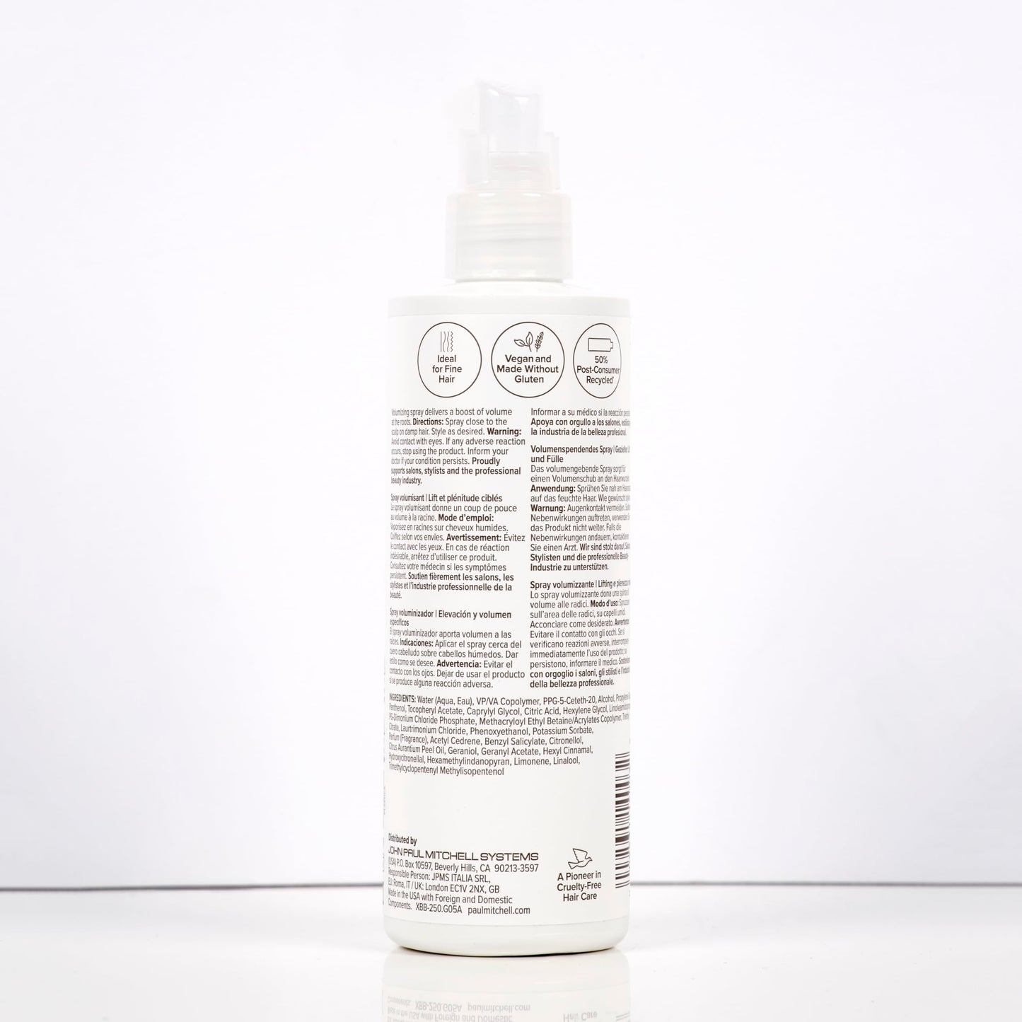 Paul Mitchell Extra-Body Root Boost Volumizing Spray, Targeted Lift, Adds Fullness, For Fine Hair, 16.9 fl oz