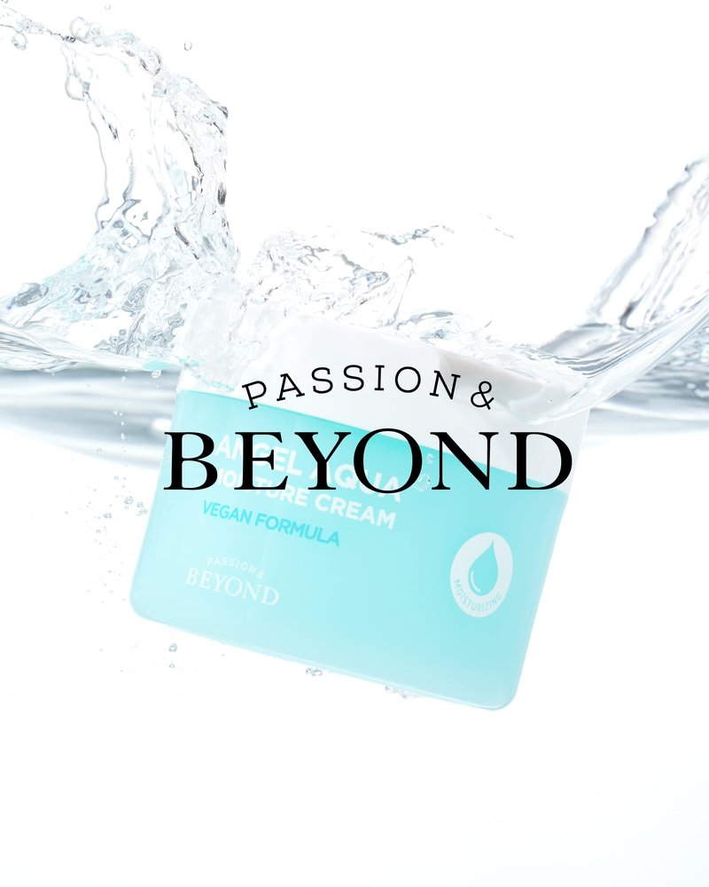 BEYOND Angel Aqua Moisture Cream (5.1 fl oz) - Vegan Cooling Face Gel Moisturizer - Soothing Cica, Hyaluronic Acid & Panthenol - Lightweight Hydrating Sleeping Mask - Korean Skincare