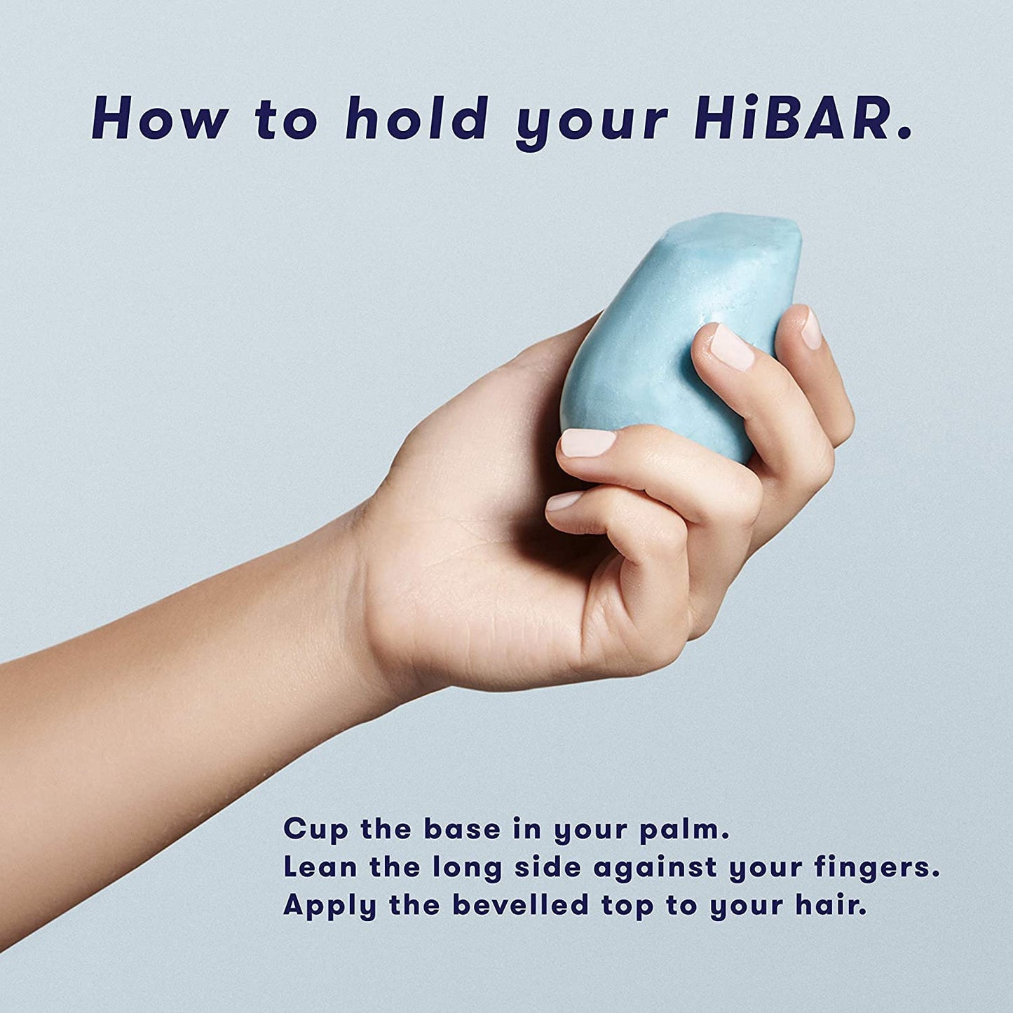 HiBAR - Moisturize Shampoo & Conditioner Set - For Dry, Frizzy Hair - Nourish & Hydrate -Coconut Oil, Cocoa Butter & Vitamin B5 -Plastic, Soap, Paraben & Sulfate-Free -Color Safe & Vegan -2 Solid Bars