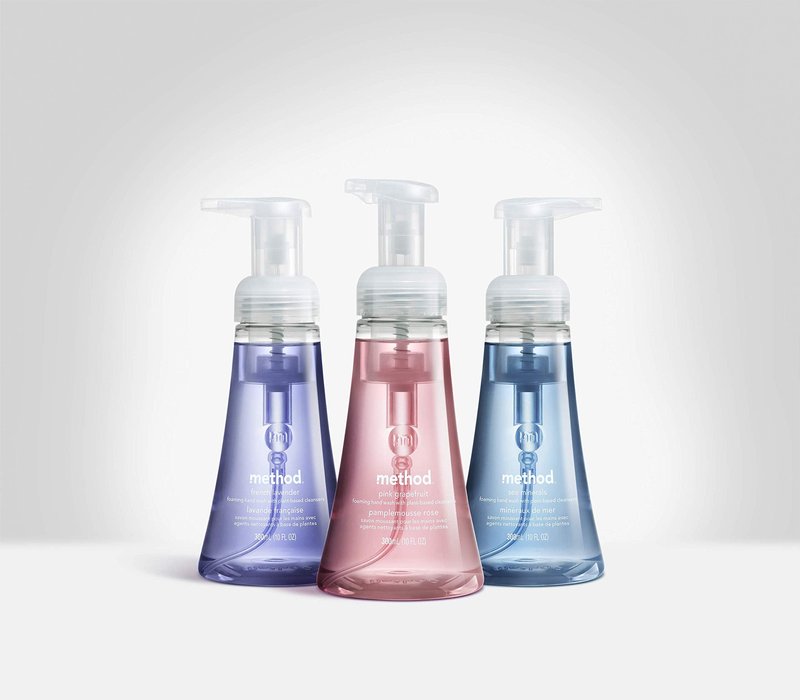 Method Foaming Hand Soap, French Lavender, 10 Ounce (Pack of 3)