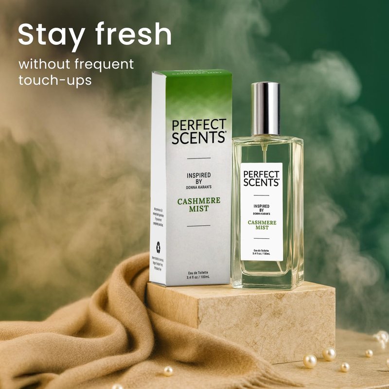 Cashmere Mist Eau de Toilette - Perfect Scents Inspired Fragrance | 3.4 fl oz