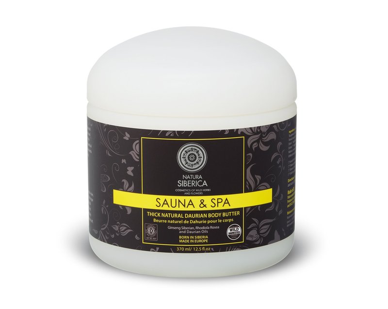 Natura Siberica Sauna & SPA Natural Rich Daurian Body Butter Active Organics 370ml by Natura Siberica
