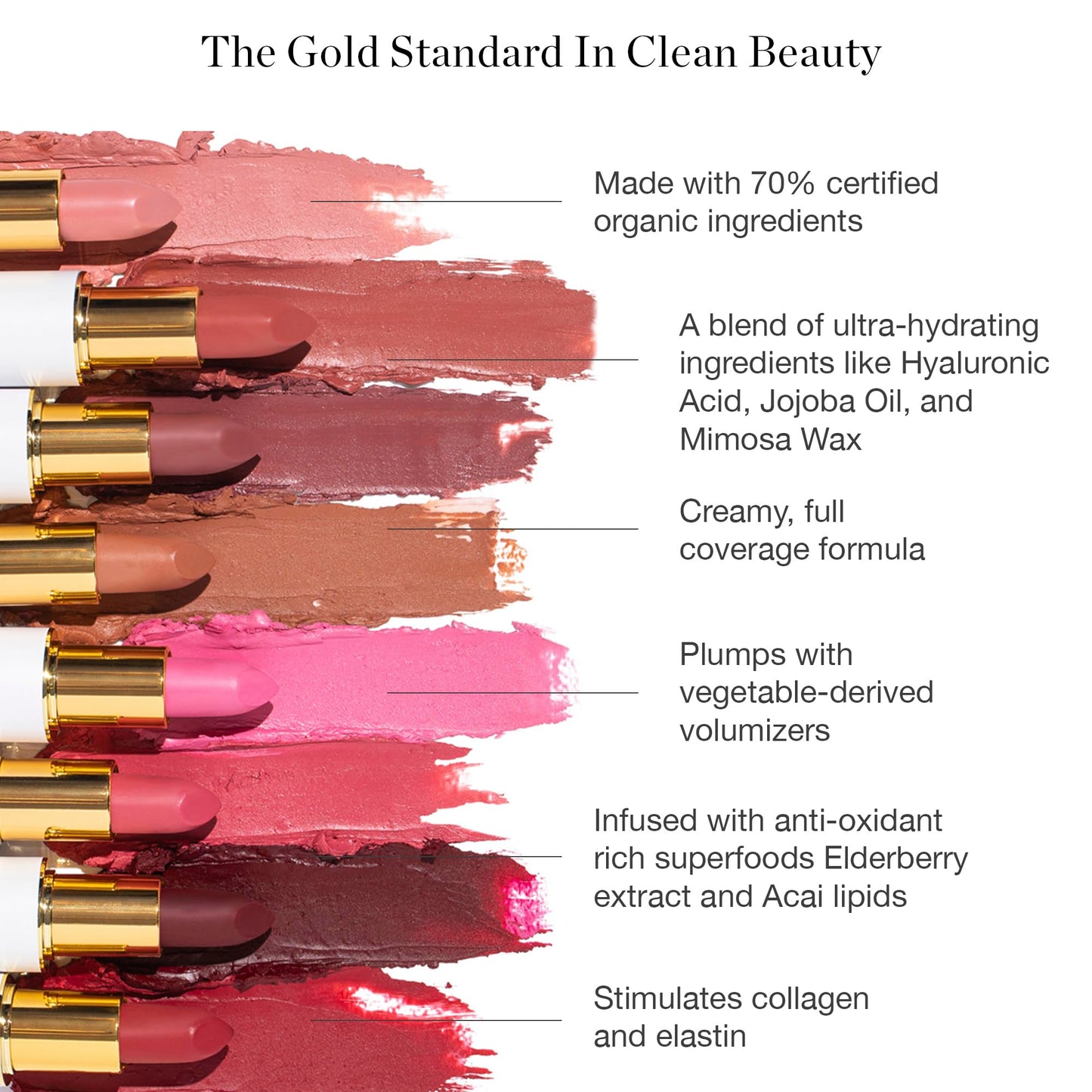 Ogee Full Bloom Sculpted Lipstick - Variation