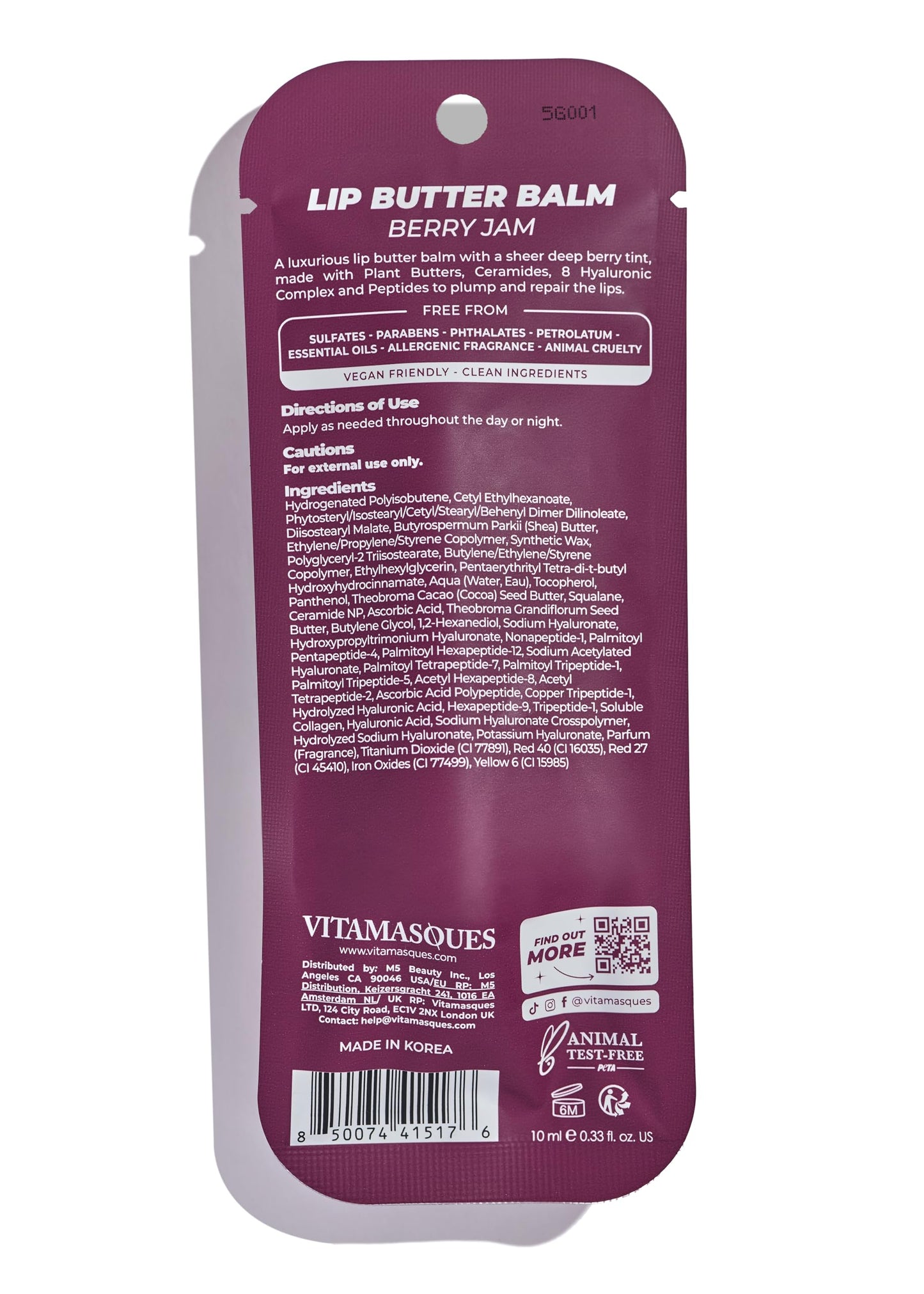 Vitamasques Lip Butter Balm - Parent