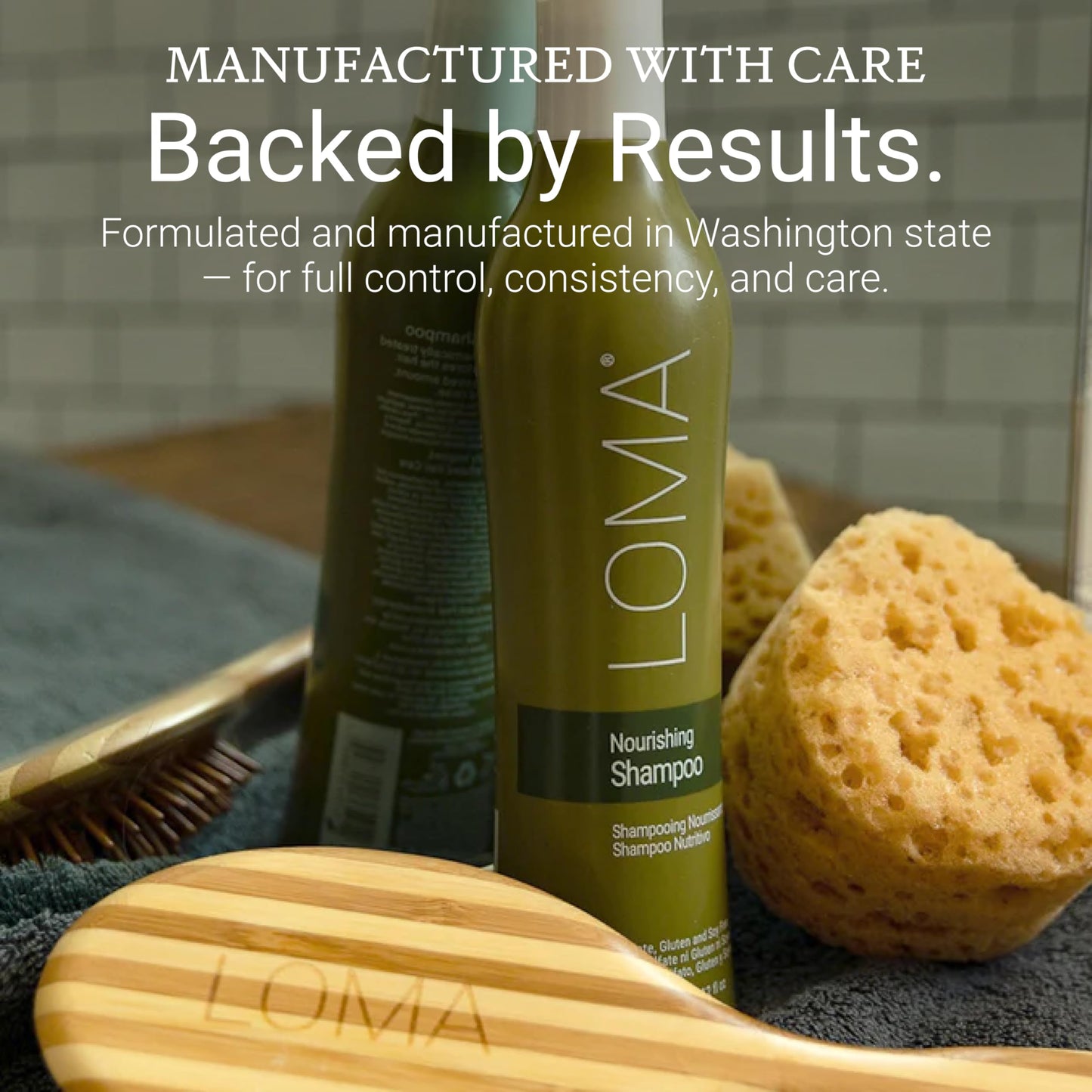 LOMA Nourishing Shampoo 33 Ounce (Liter)