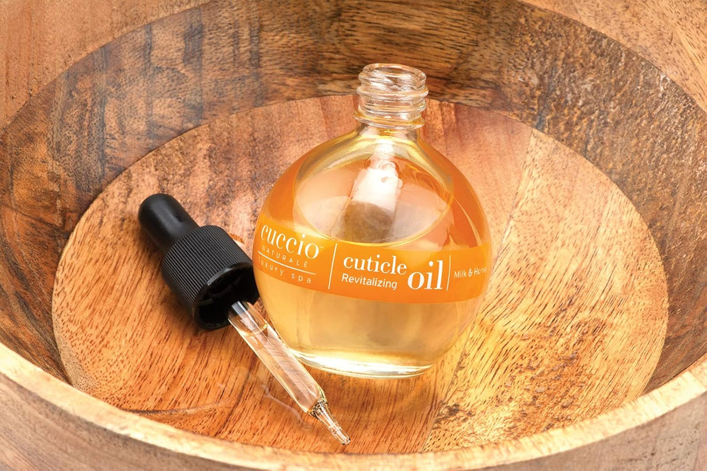 Cuccio Naturale Revitalizing Hydrating Cuticle Oil - Repair Damaged Skin & Nails - Vanilla Bean & Sugar - 2.5 Oz (Pack of 2)