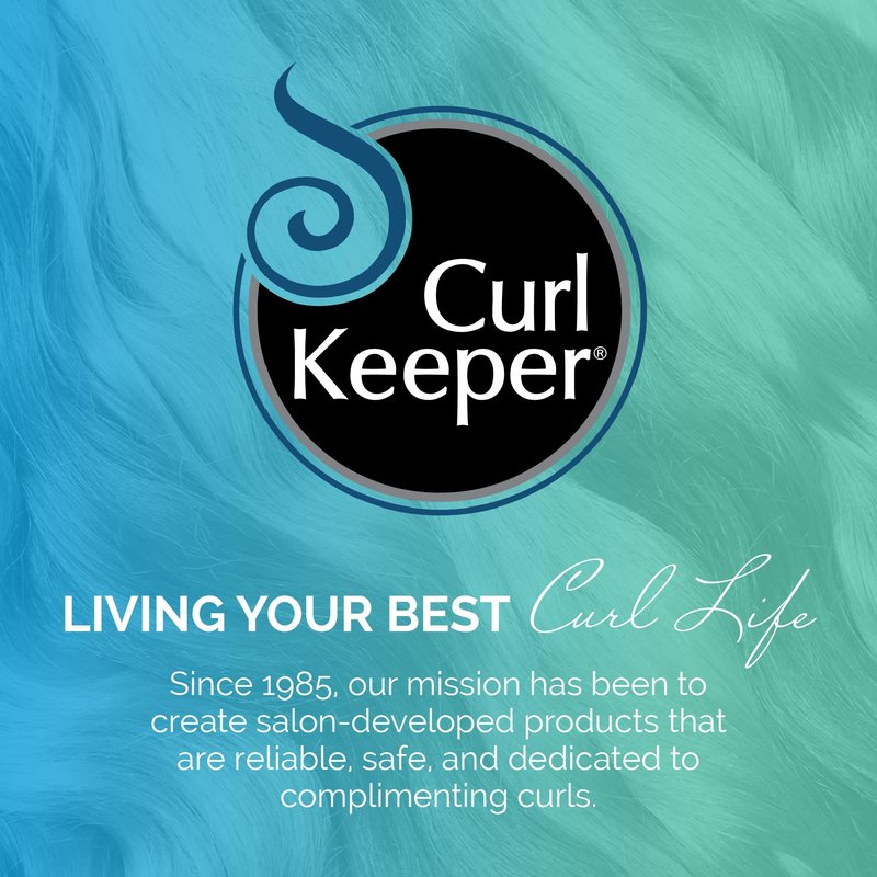 Curl Keeper Big Energy Volumizing Conditioner - Ultra-Lightweight Moisture & Volume for All Curl Types - Weightless Hair Conditioner Adds Volume & Body - Sulfate Free, Water-Based Formula