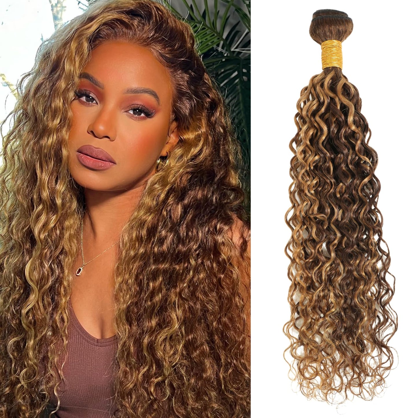 Water Wave Ombre Single Bundles 14 Inch