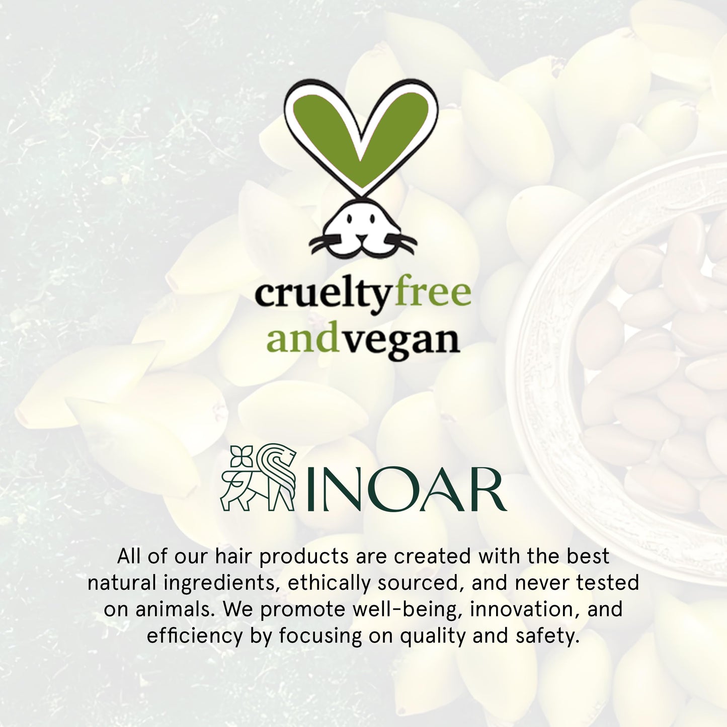 Inoar Argan Shampoo & Moisturizing Conditioner Haircare Set with Argan Oil & Cocoa Butter, Helps Smooth & Hydrate, 2 x 16.9 fl oz