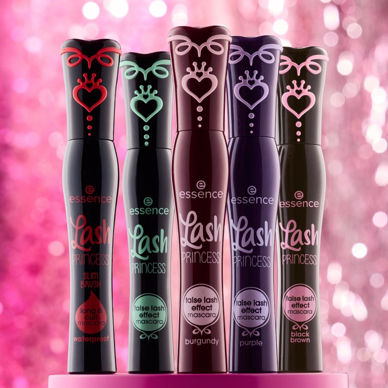 essence | Lash Princess Slim Brush Long & Curl Mascara| Extreme Waterproof with Slim Fiber Brush | Vegan & Cruelty Free