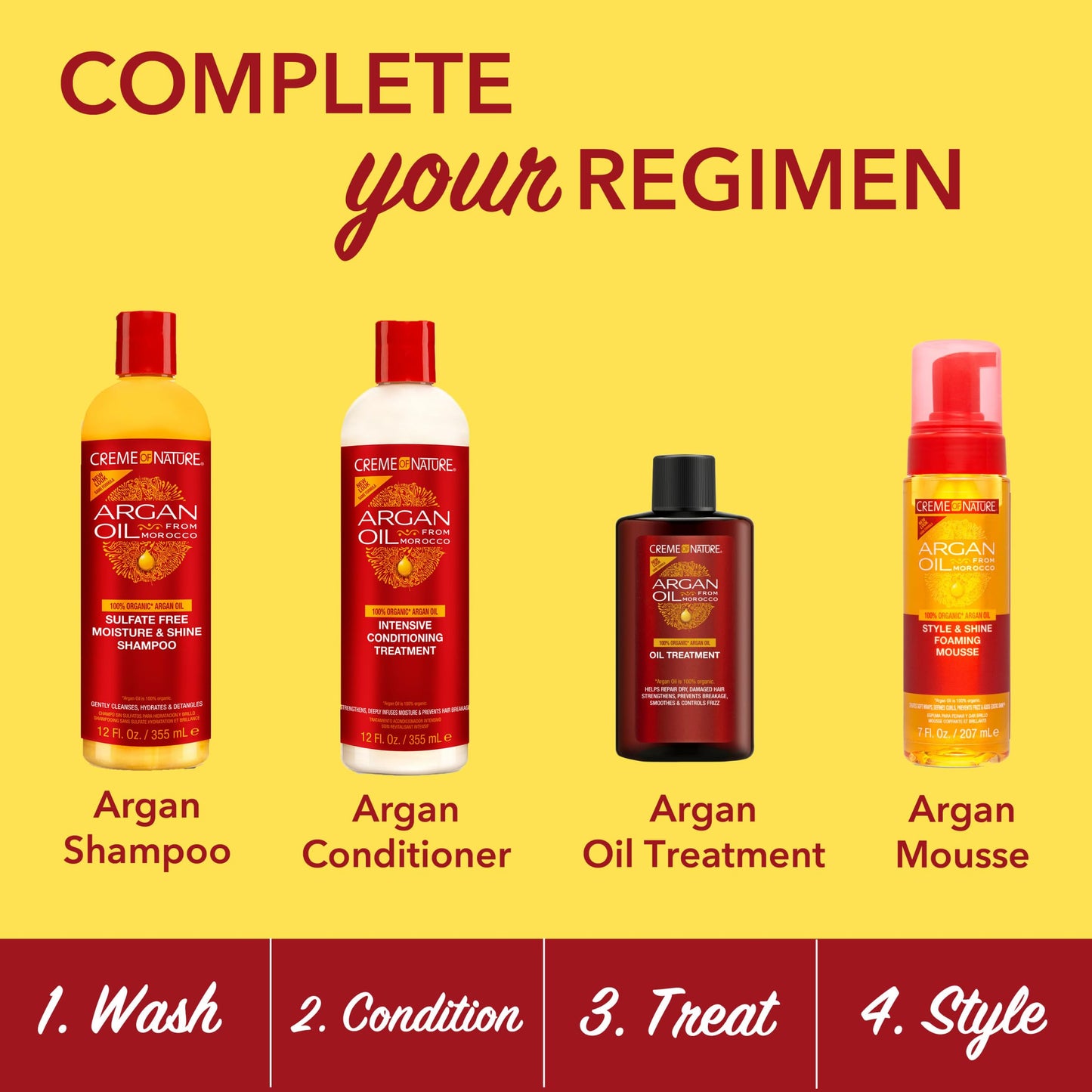 Argan Oil Treatment Creme of Nature 3