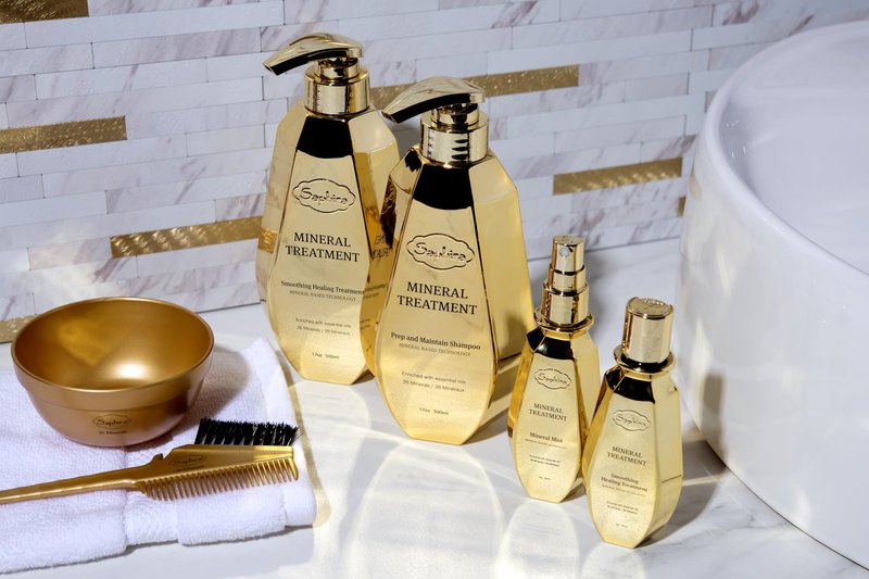 Saphira Mineral Treatment Prep & Maintain Shampoo - DeFrizz Treatment 17oz/ 500 ml