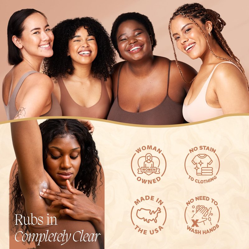 Forgotten Skincare The Original Underarm Brightening Deodorant Cream For Dark Underarms Treatment, Body Odor Eliminator For Women & Men, Ingrown Hair Treatment, Vitamin C & Salicylic Acid