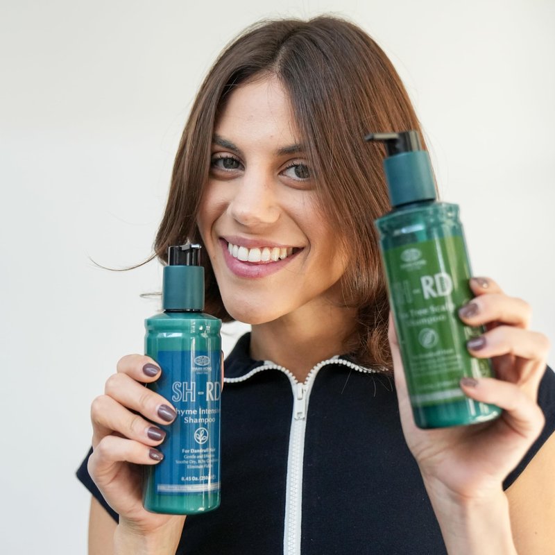SH-RD Thyme Intensive Shampoo for Itchy Scalp and Dandruff Relief | 1% Zinc Pyrithione Added | Soothing, Rebalancing Scalp Condition - 8.45oz/250ml