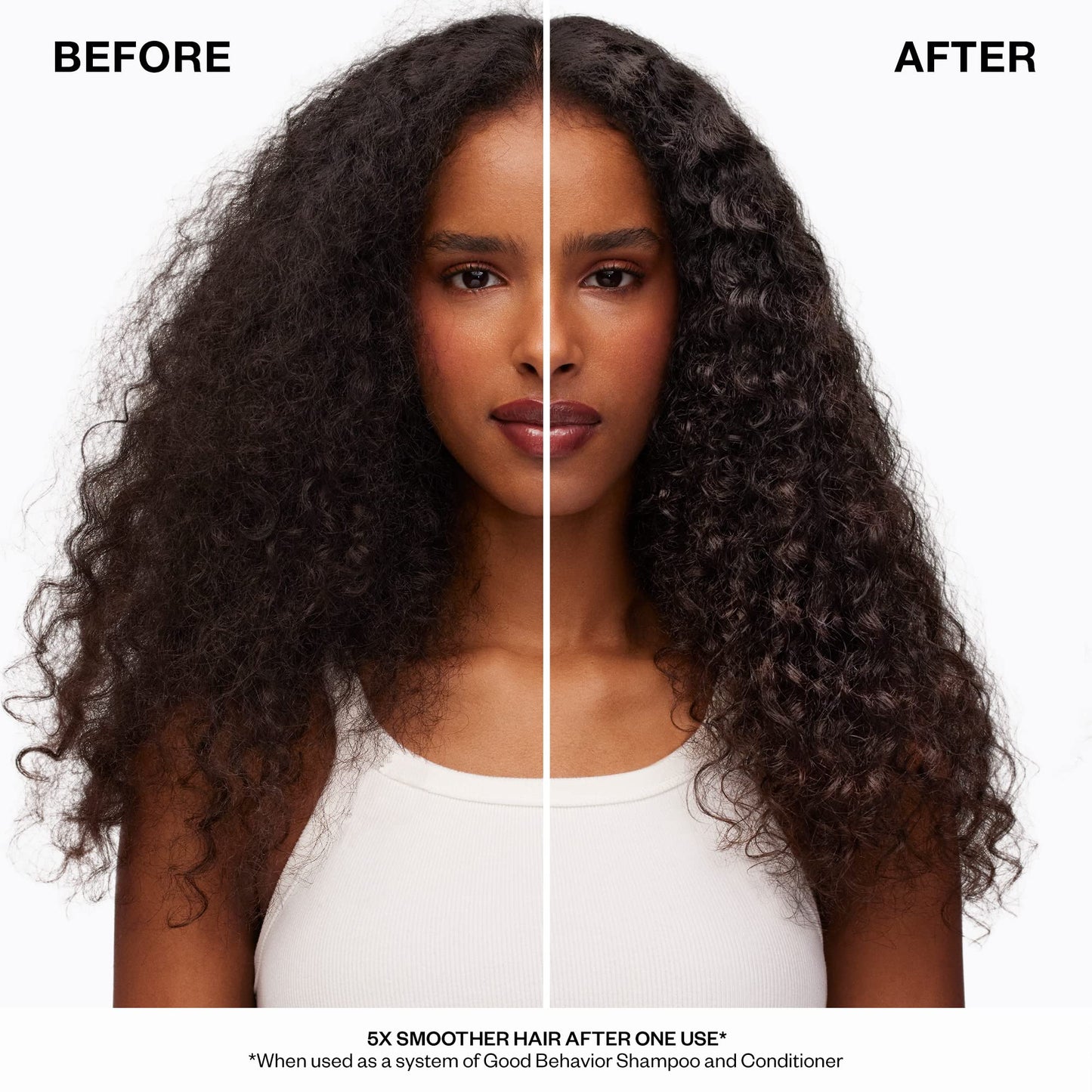 IGK GOOD BEHAVIOR Ultra Smooth Conditioner | Frizz Control + Hydrates + Shine | Vegan + Cruelty Free | 8 Oz
