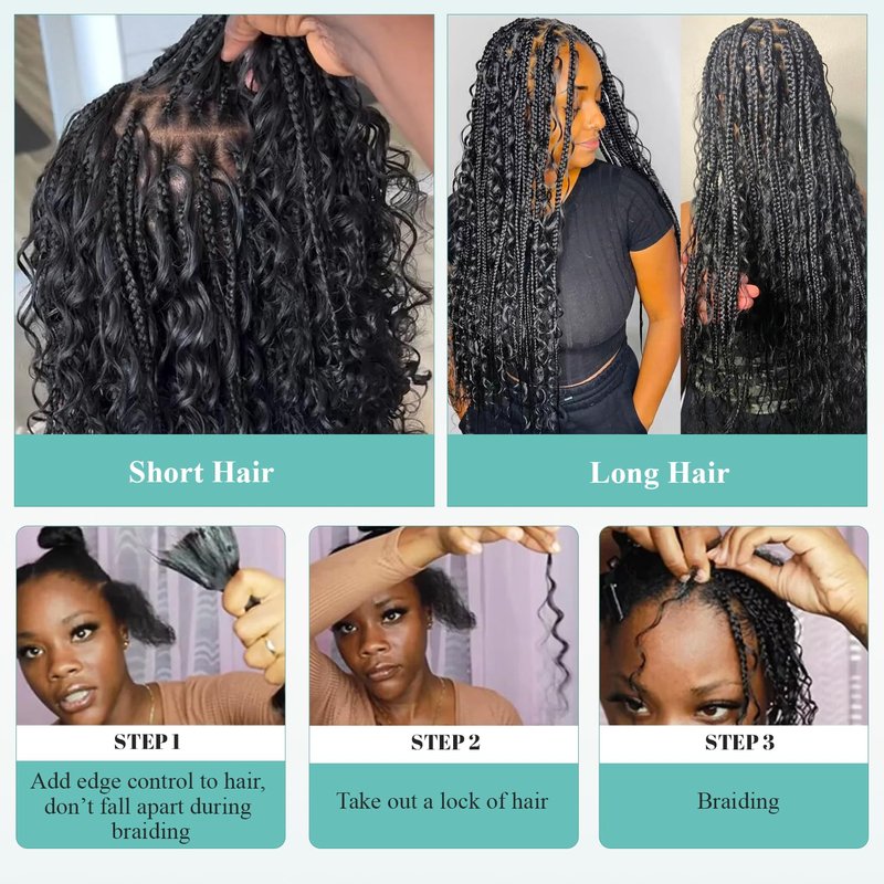 Water Wave Bulk Human Hair for Boho Knotless Braids 18 Inch Ombre Color Strawberry Blonde with Bleach Blonde Highlights No Weft 2 Bundles 100G Deep Curly Micro Extensions for Braiding
