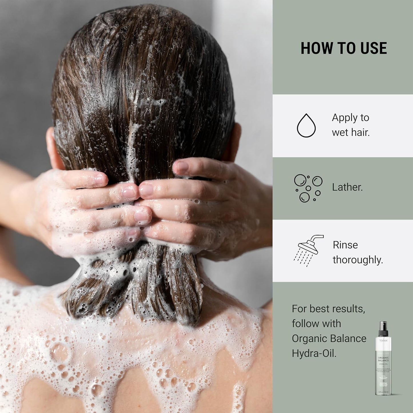 LAKMÉ Organic Balance Hydrating Shampoo for Scalp & Hair | 10.2 Fl Oz