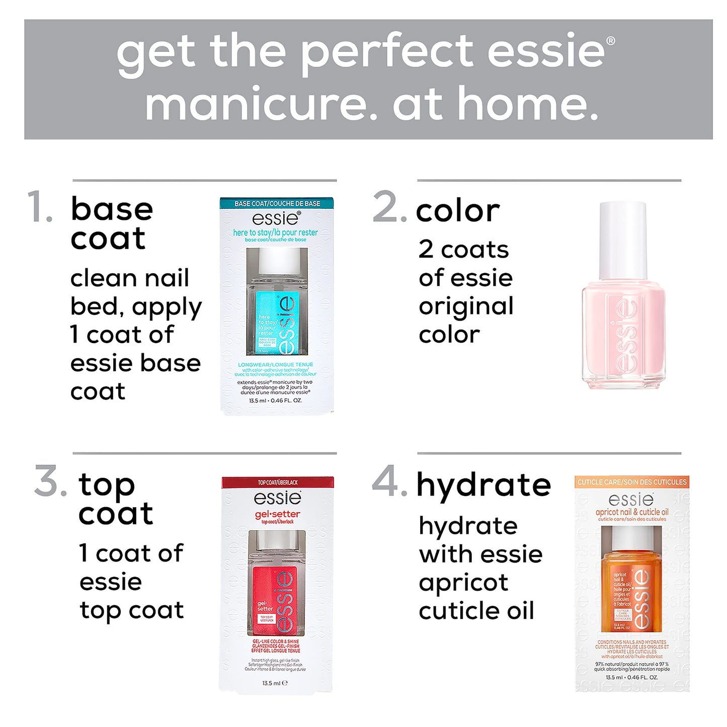 essie Nail Polish, Salon-Quality Muted Orange-Red Nail Polish, Ferris Of Them All, Vegan, Make No Concessions, 0.46 fl oz