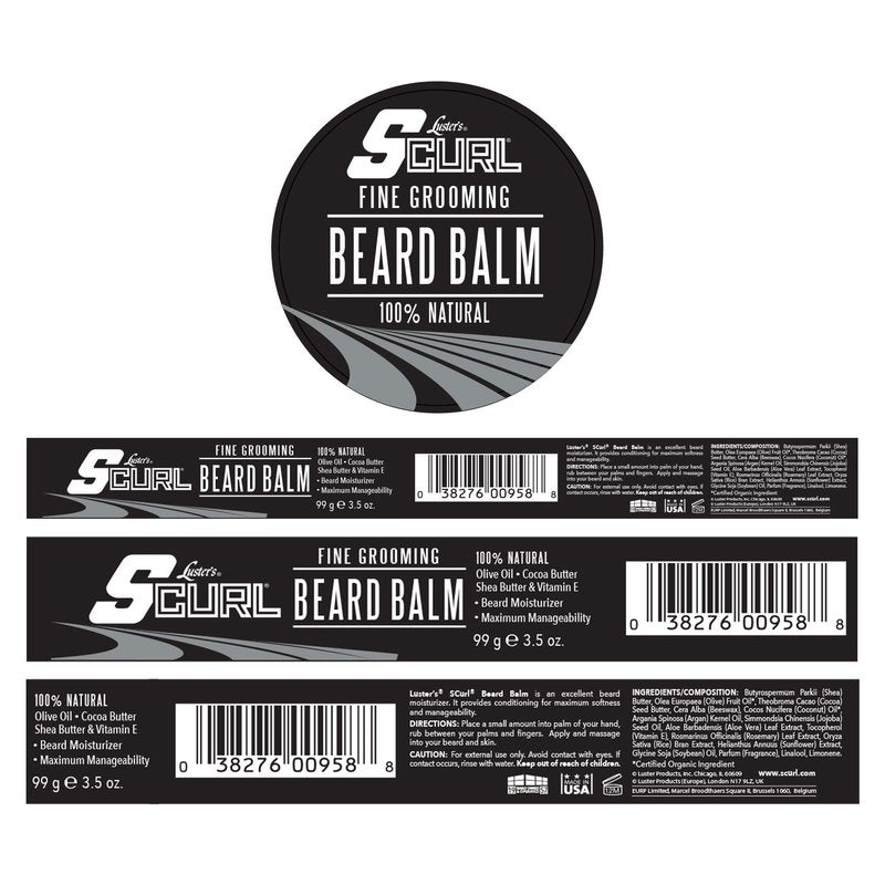 Luster's SCurl Beard Balm
