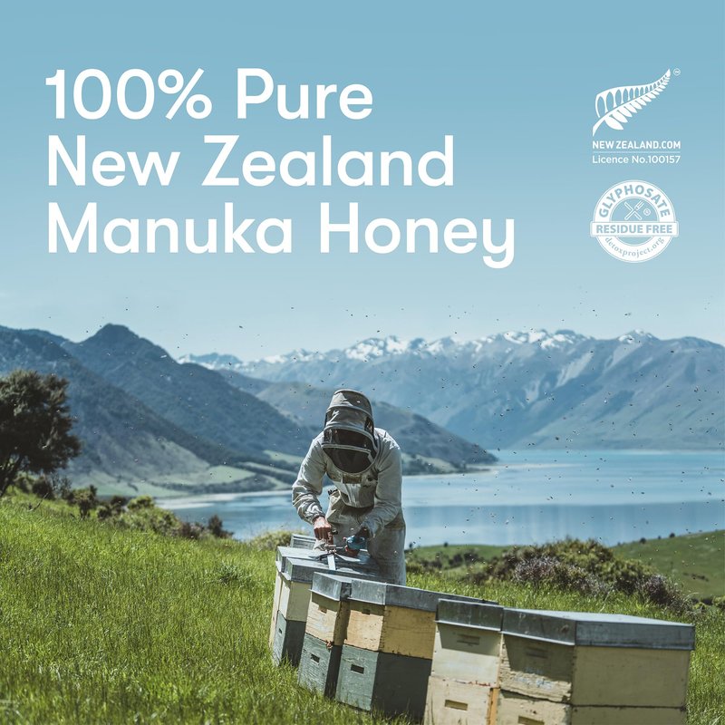 New Zealand Honey Co. Raw Manuka Honey UMF 20+ / MGO 829+ | UMF Certified Raw Honey | 8.8oz