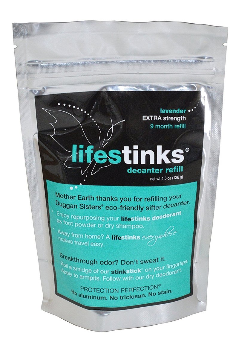 Duggan Sisters LifeStinks Extra Strength Lavender Deodorant Refill 4.5 oz Aluminum Free