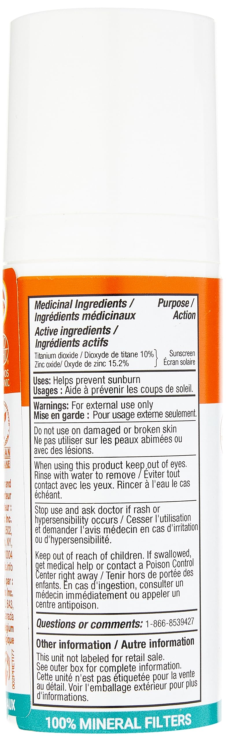 Biosolis Face Sunscreen and Neck Lotion SPF 50 - Dry Non-Sticky, Mineral Formula - Enriched with Aloe Vera - Perfume-Free and Vegan - 1.7 oz