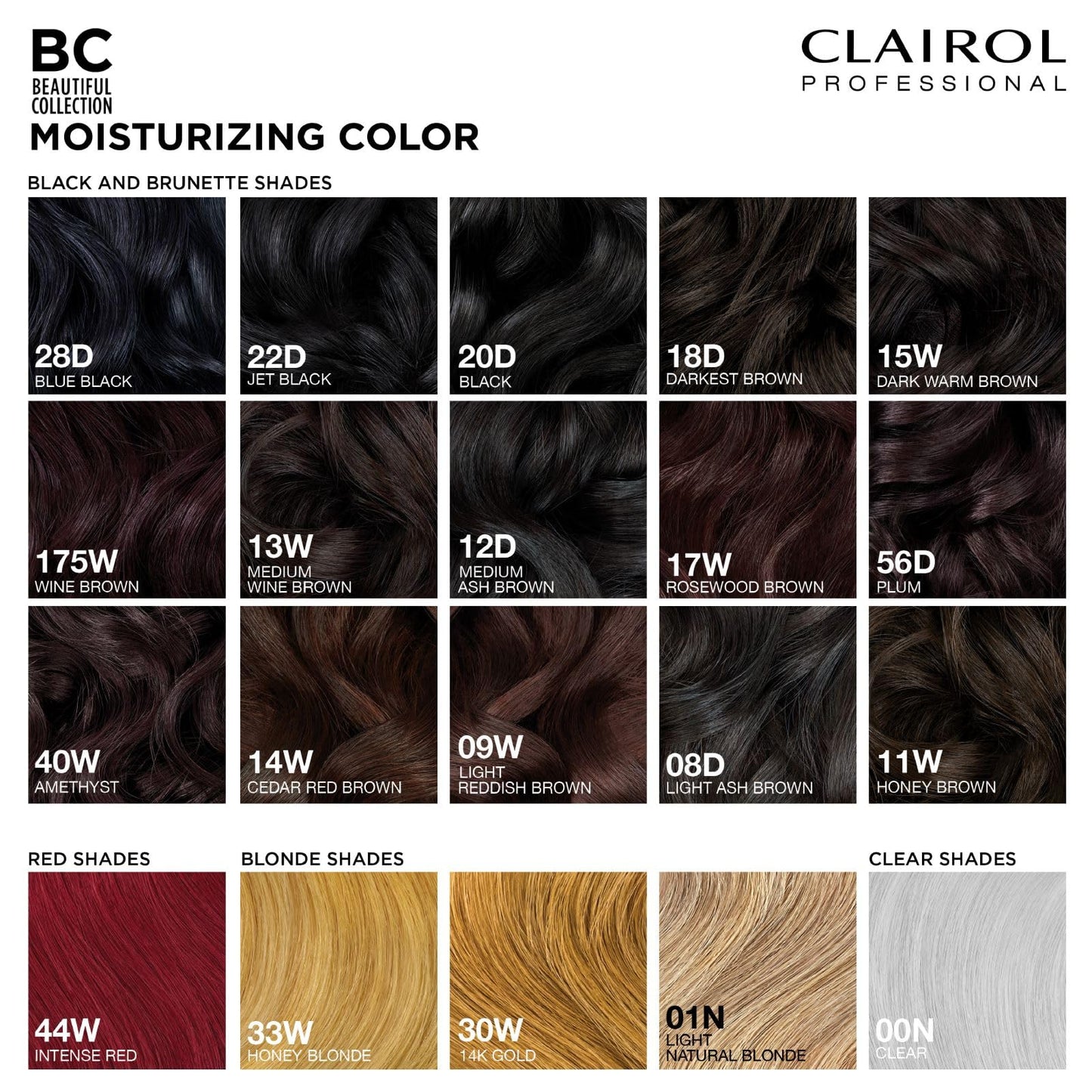 Clairol Professional Beautiful Collection Hair Color, 12D Medium Ash Brown, 3 Fl Oz - Packaging May Vary