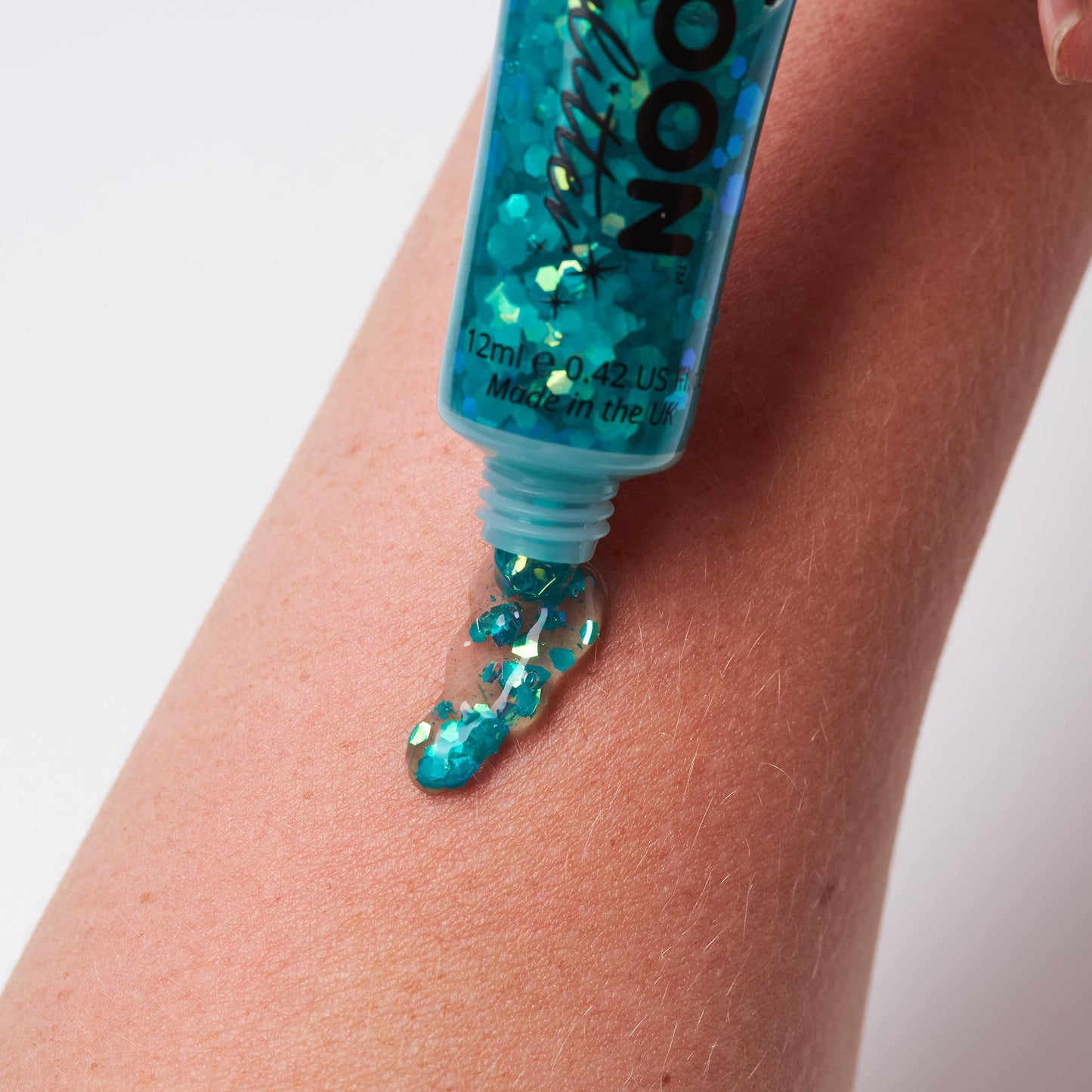 Iridescent Chunky Face & Body Glitter Gel by Moon Glitter - 0.40fl oz - Glitter Face Paint - Set of 5 colours