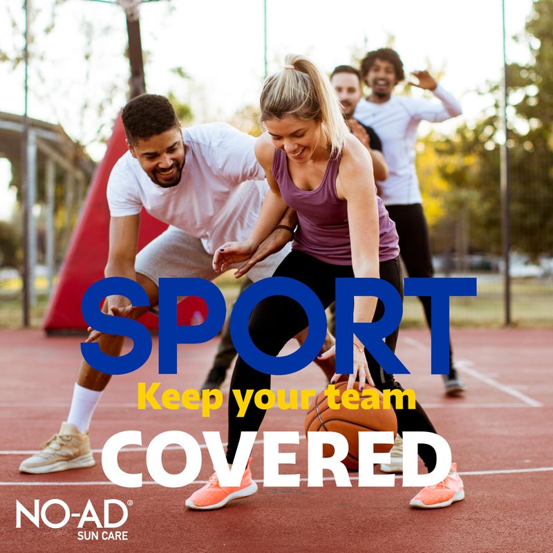 NO-AD Sport Sunscreen Lotion SPF 50 -- 16 fl oz (Pack of 3)