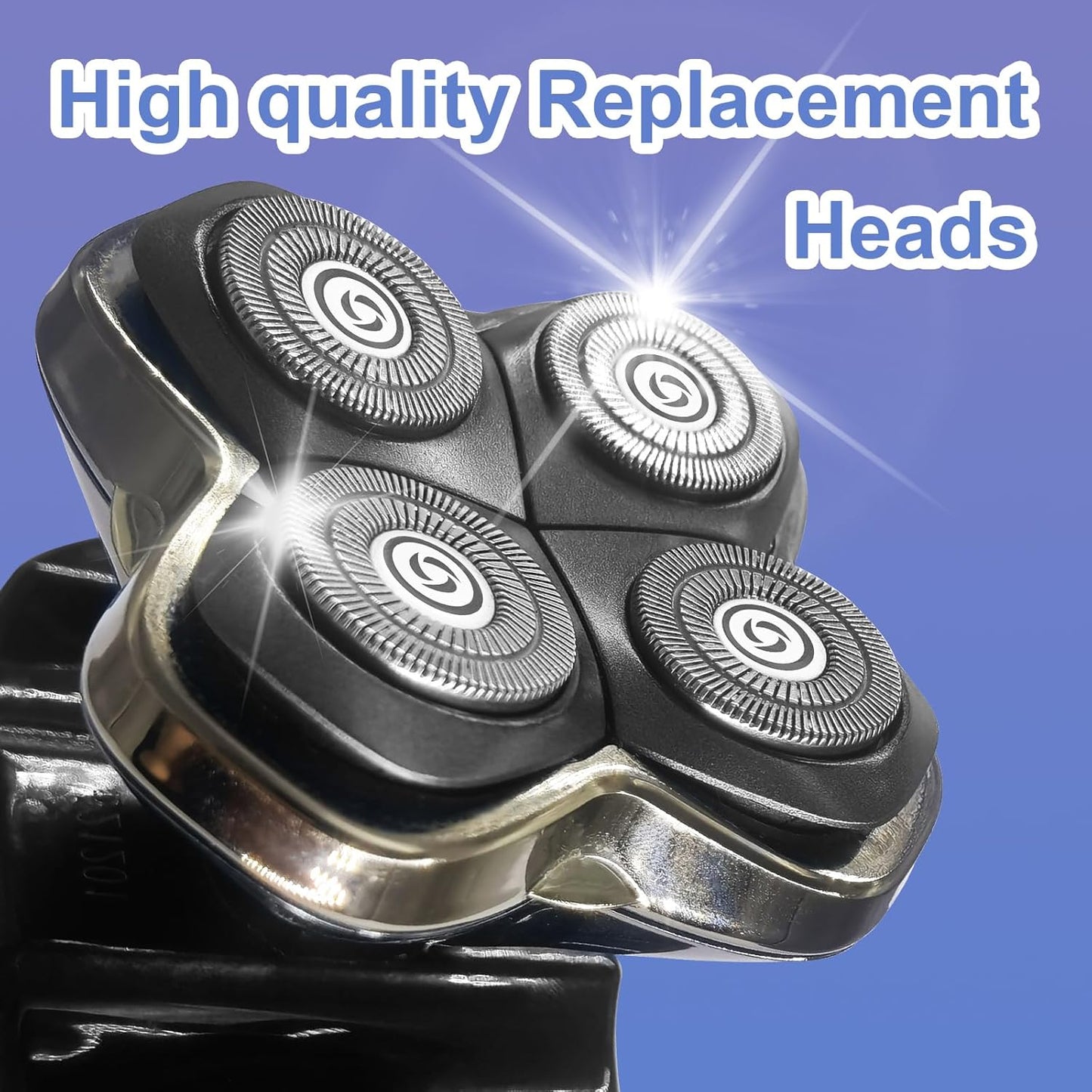 Pitbull Gold Pro Replacement Blades - 16 Pack for Skull Shaver Heads | Precision Cutting Performance
