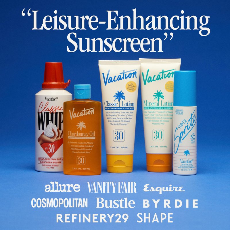 Vacation Shake Shake SPF 50 Mineral Face Sunscreen, 1.7 Fluid Ounces - Non-Nano Zinc Oxide, Non-Comedogenic, Streak-Free, Water-Resistant, Broad Spectrum, Moisturizer with SPF, Vegan