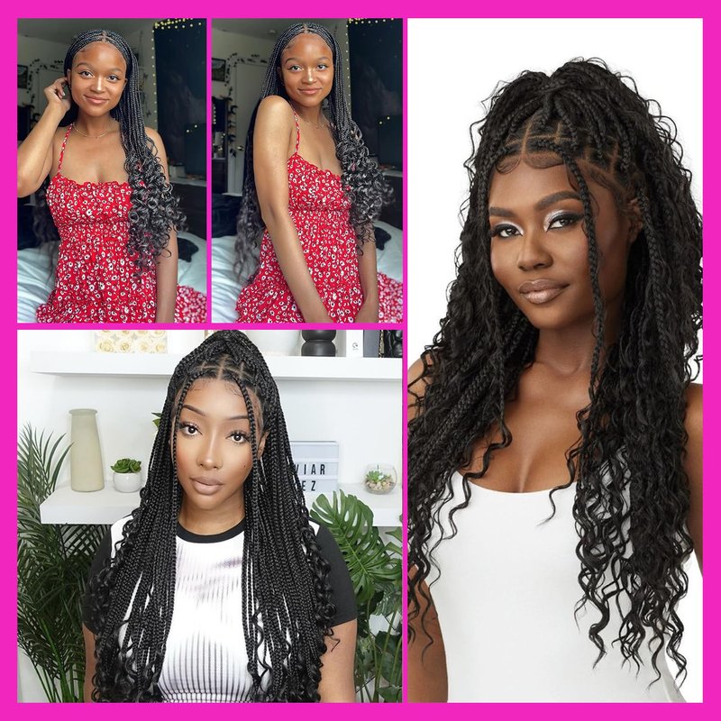 100 Percent Human Braiding Hair for Boho Braids 110g 20 Inch 12A Deep Water Wave Bulk Human Hair for Braiding Extensions Bohemian Curly Braids No Weft 3 Bundles Knotless Wet and Wavy Natural Color