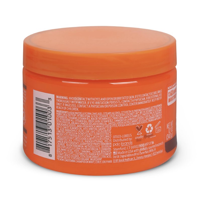 Cantu Coconut Curling Cream, 12 Ounce (Pack of 6)
