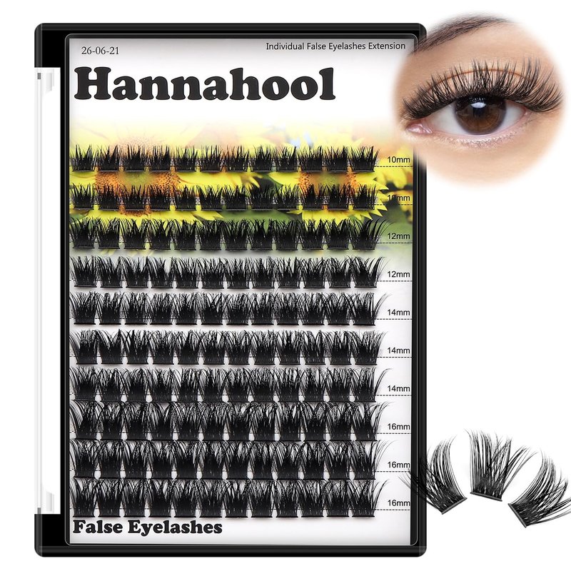 Large Pack,DIY Eye Lashes Extensions 120pcs Wide Stem Cluster Eyelashes Mixed 10-12-14-16mm/14-16-18mm/12-14-16mm Individual False Eyelashes Dramatic Look (mixed 10-12-14-16mm)