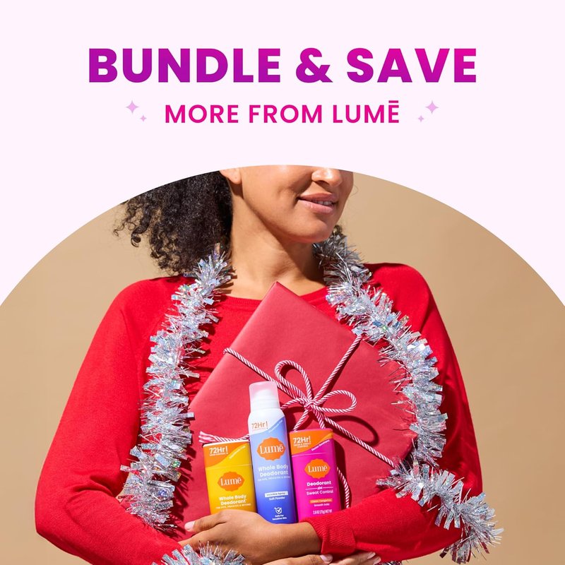 Lume Whole Body Deodorant - 72-Hour Odor Control Solid Stick | Aluminum-Free, Skin-Loving Formula - 2.6 Ounce (Fresh Alpine)