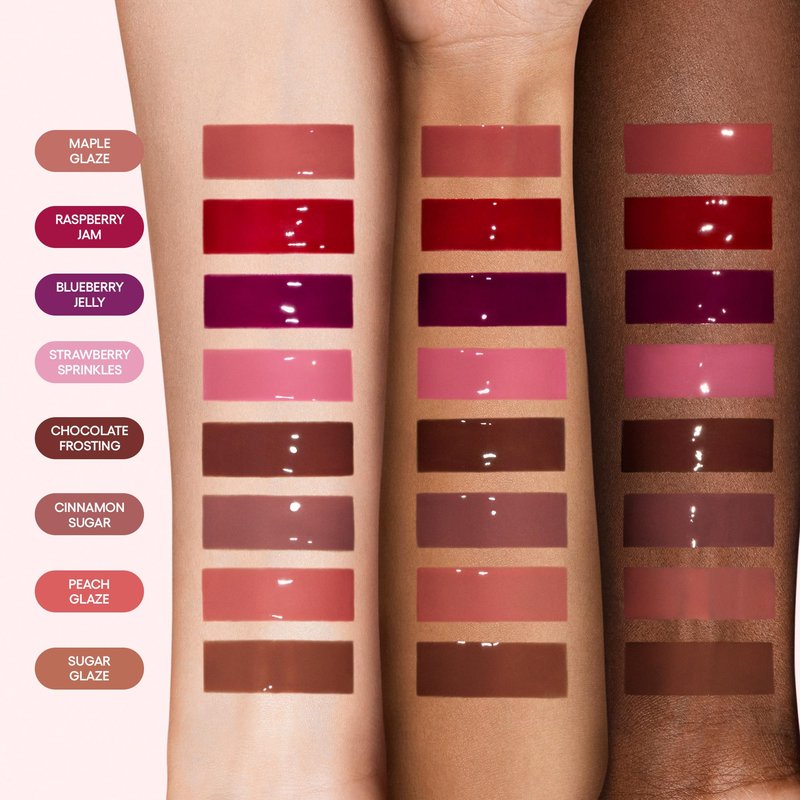 LANEIGE Glaze Craze Tinted Hydrating Lip Serum for Glossy, Nourished Lips with Plumping Polypeptides, Blueberry Jelly