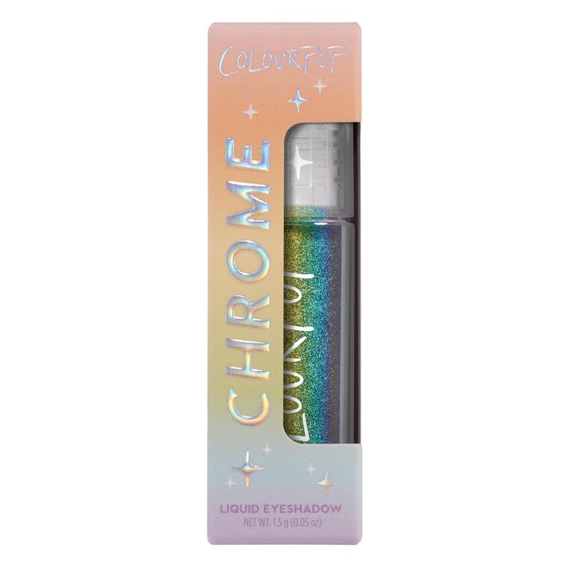 ColourPop Chrome Liquid Eyeshadow - Color-Shifting, Long-Lasting Pigment - Beetle (0.05 oz)