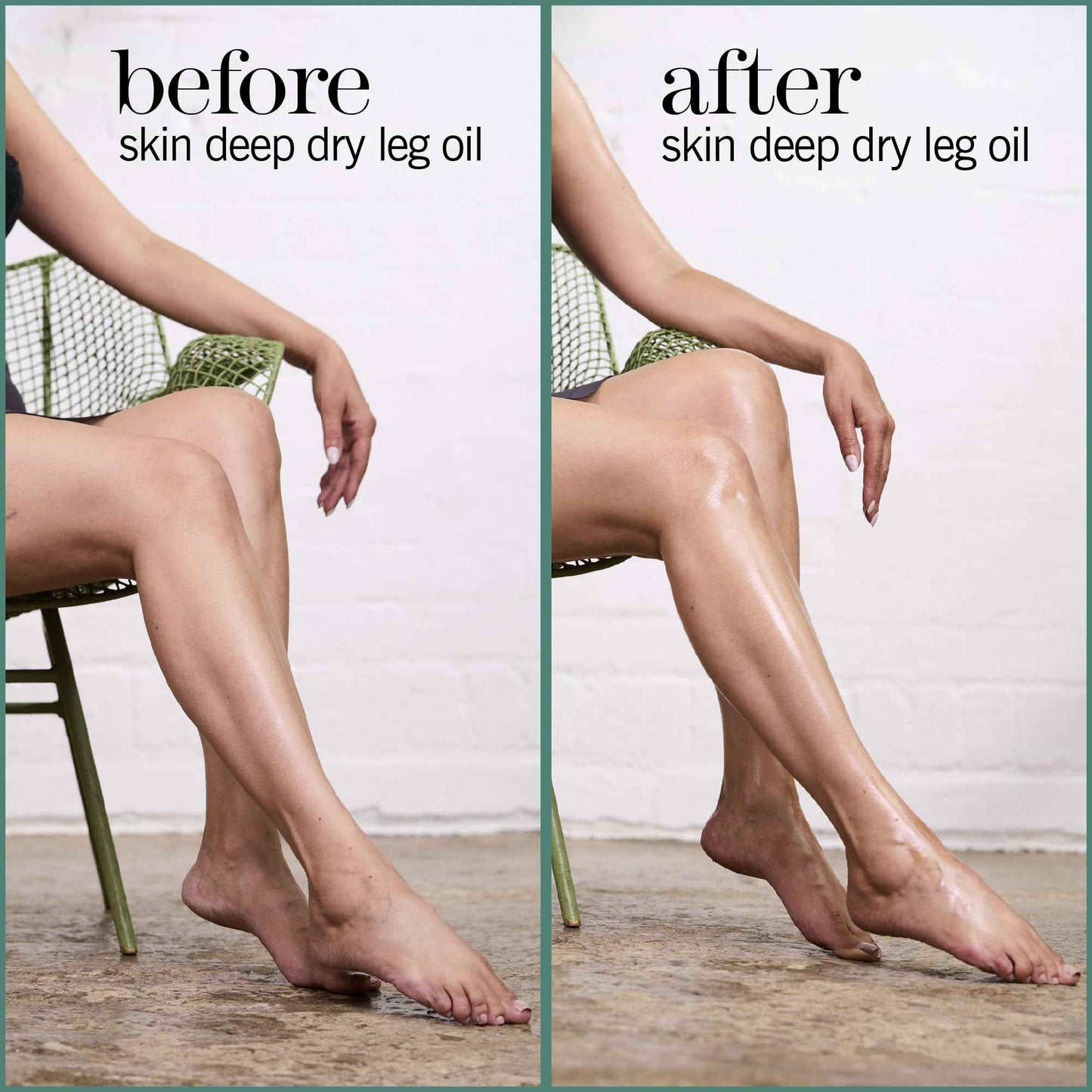 This Works Skin Deep Dry Leg Oil – 100% Natural Body Oil Moisturizer with 13 Essential Oils & 6 Cold-Pressed Plant Oils, Hydrates & Nourishes Dry Skin, 5 oz / 150ml