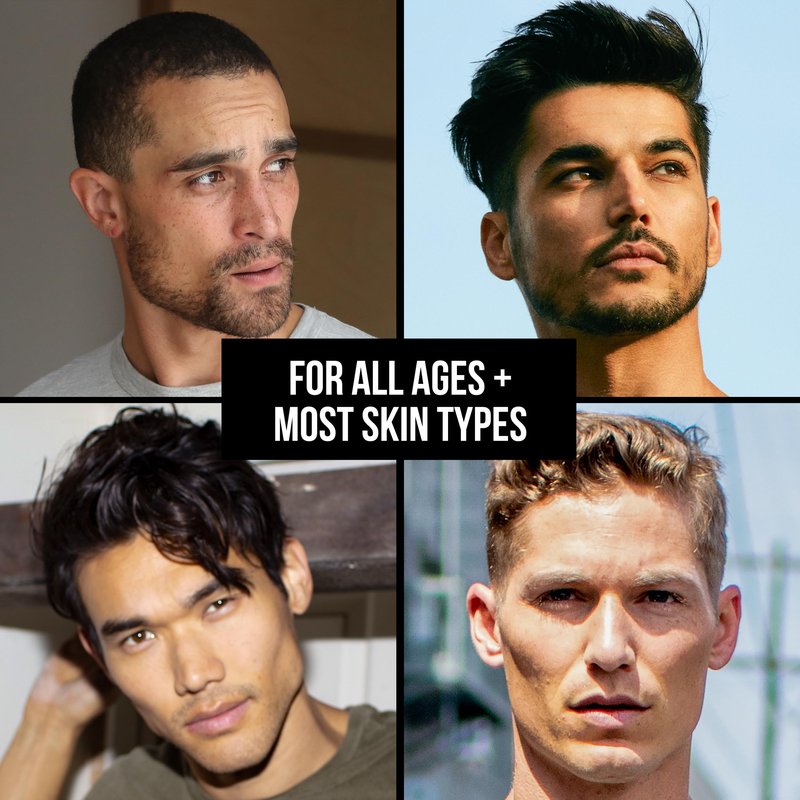 RUGGED & DAPPER - Mens Face Cream with Hyaluronic Acid - Ultra-Hydrating Mens Anti Aging Face Cream- 24 Hour Protection - 4 Month Supply